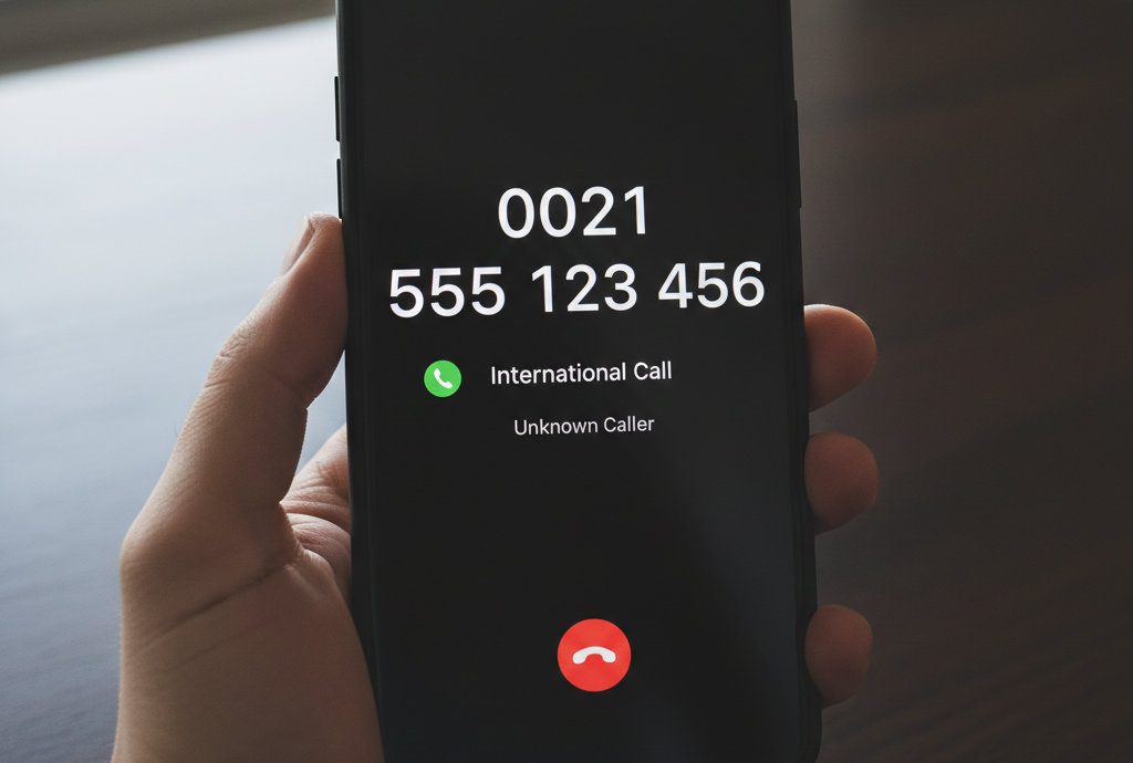 Was tun, wenn eine 0021 Rufnummer anruft? Für welches Land steht die Vorwahl?