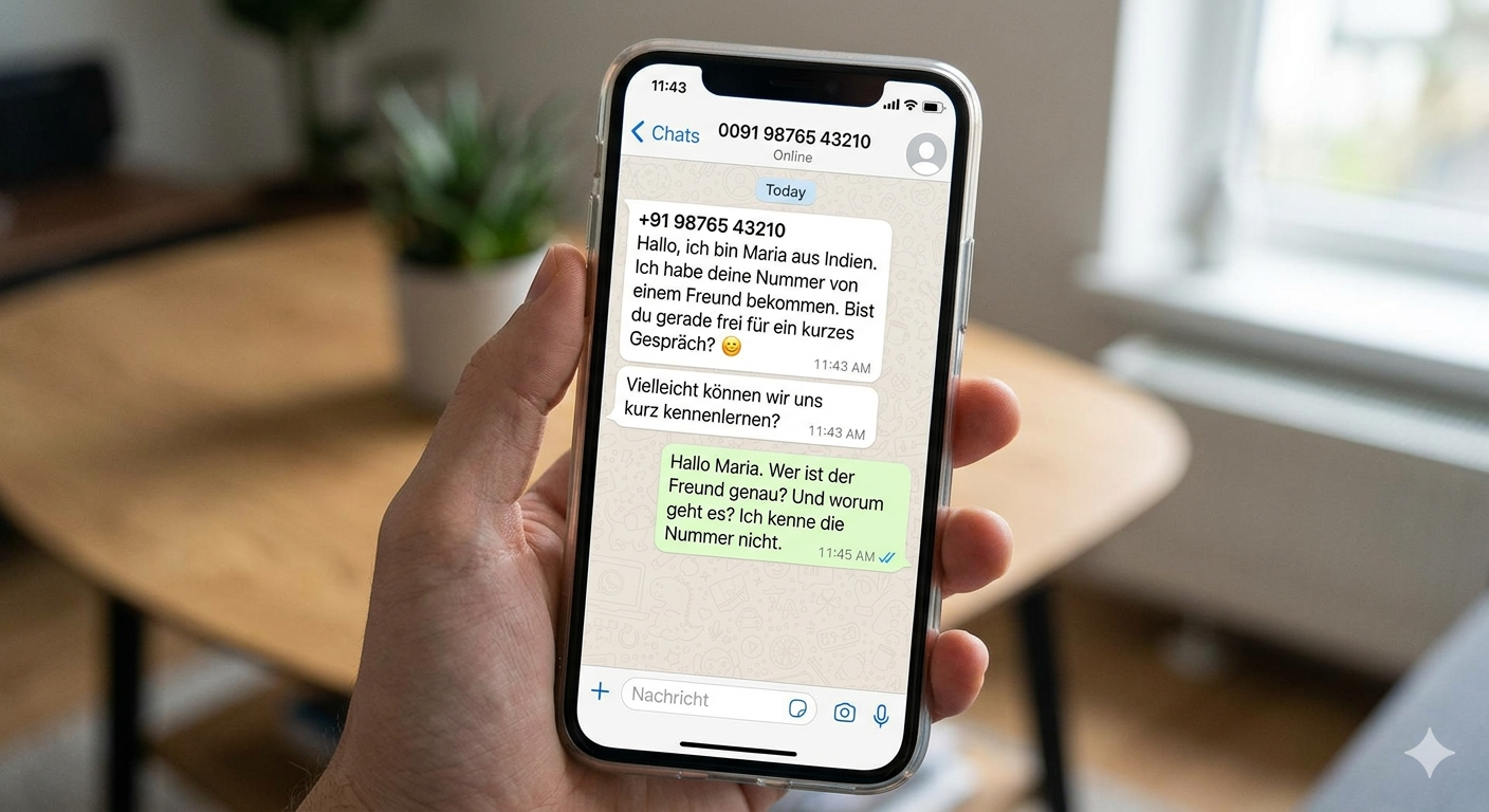 ACHTUNG WhatsApp Spam mit der Vorwahl +91
