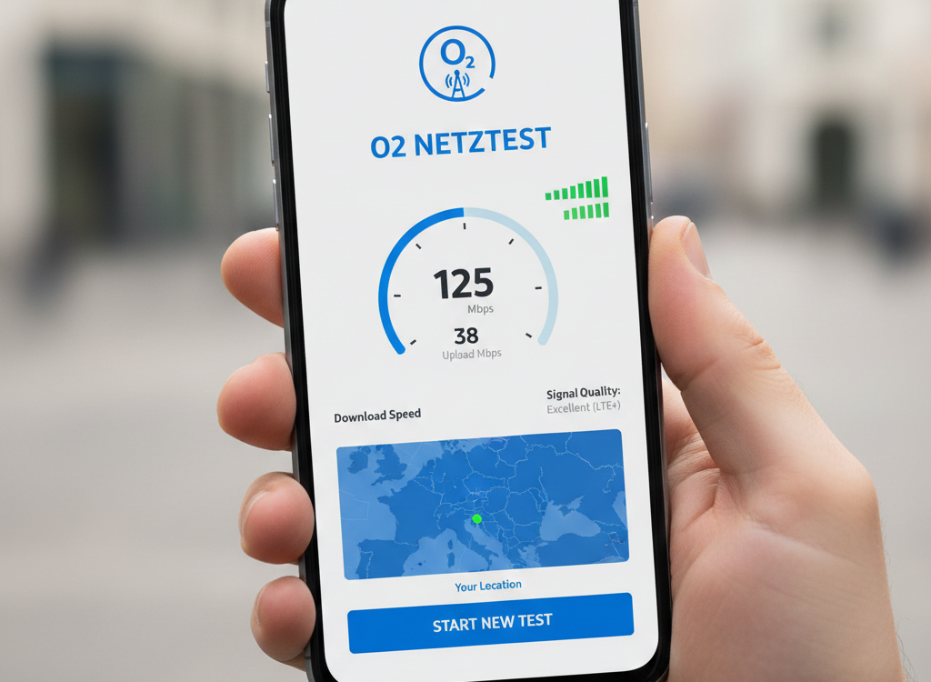 O2 Netztest – die Mess-Ergebnisse von O2 bzw. Telefonica im Detail