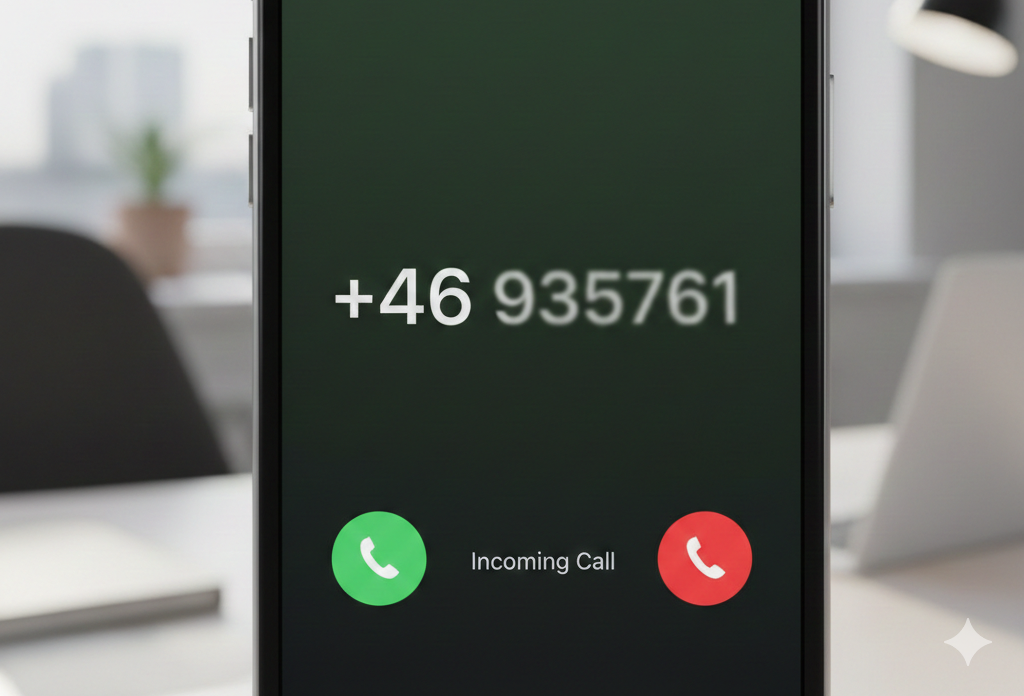 Spam-Gefahr: darum sollte man Auslands-Anrufen von der 0046 kritisch sein!