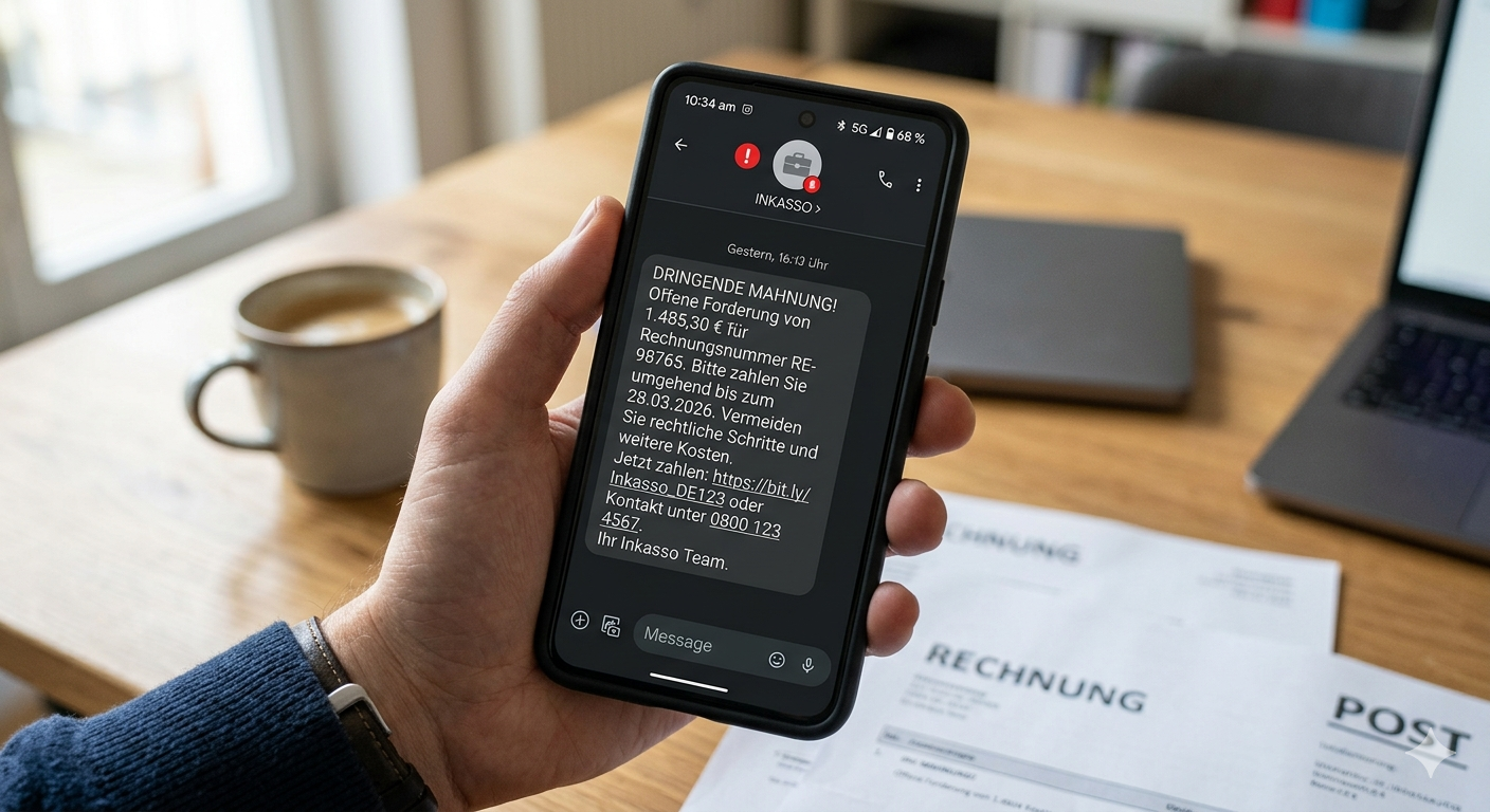 SMS Inkasso-Forderungen von easycom und anderen Anbietern – das steckt dahinter