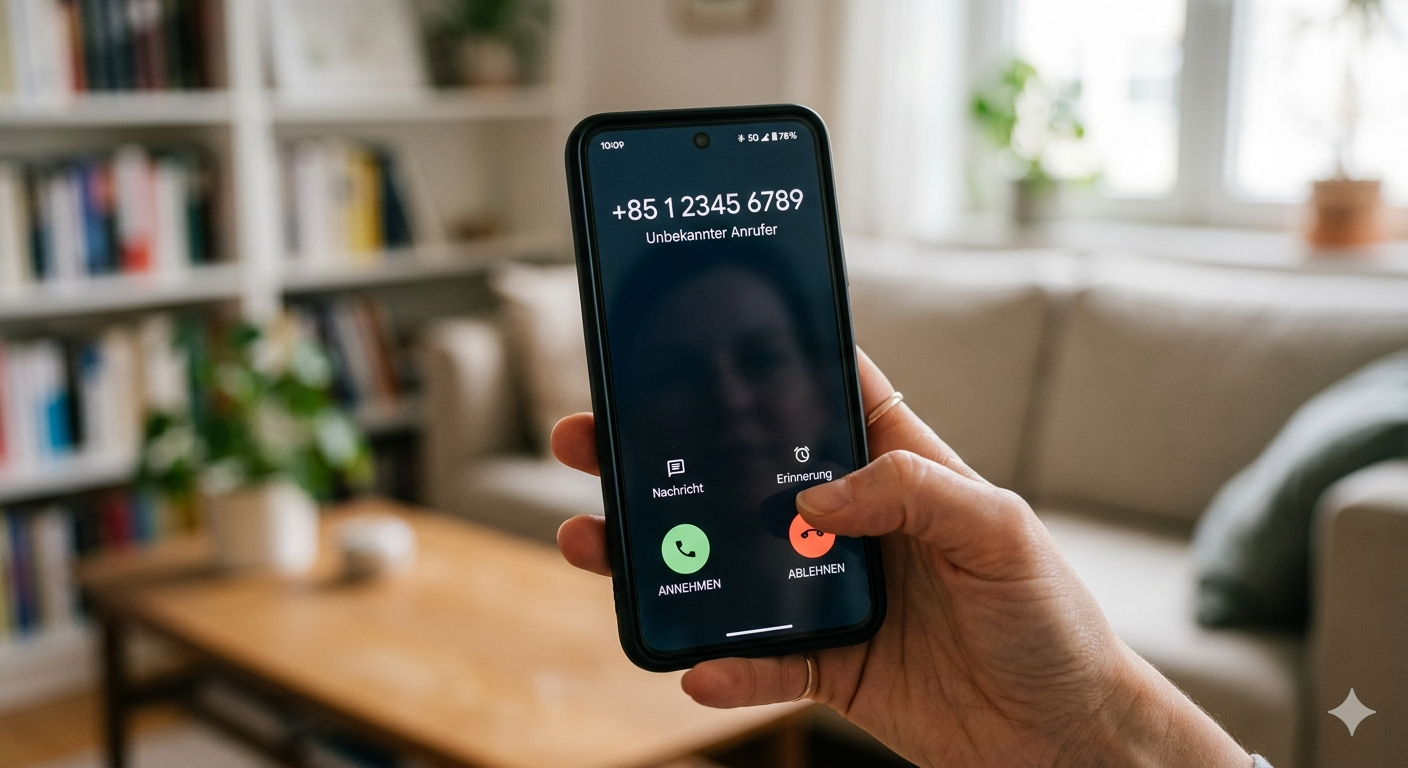 Was tun bei unbekannten Anrufen von der Vorwahl 0085?