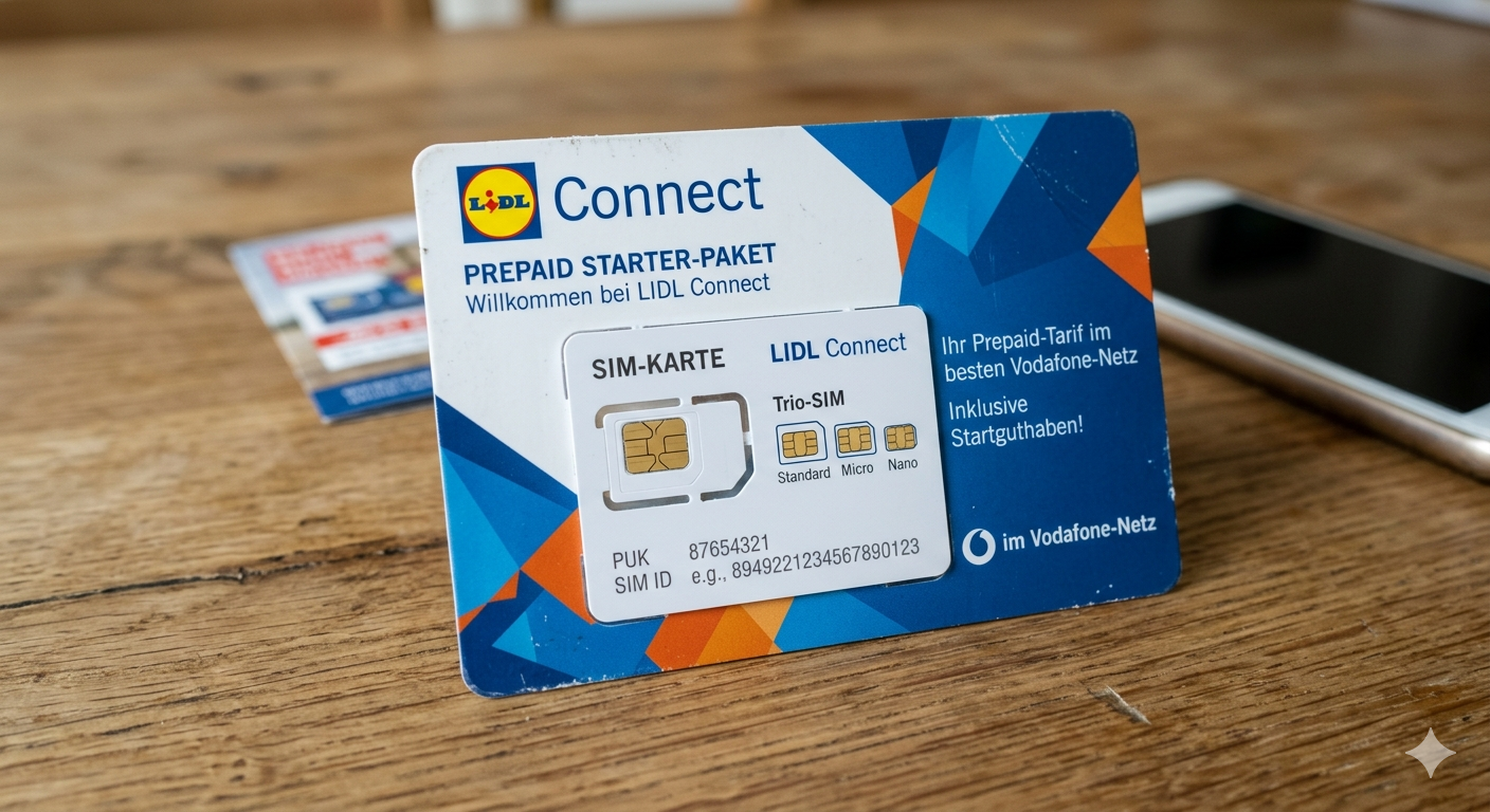 LIDL Connect Simkarten: Netz und Netzabdeckung herausfinden