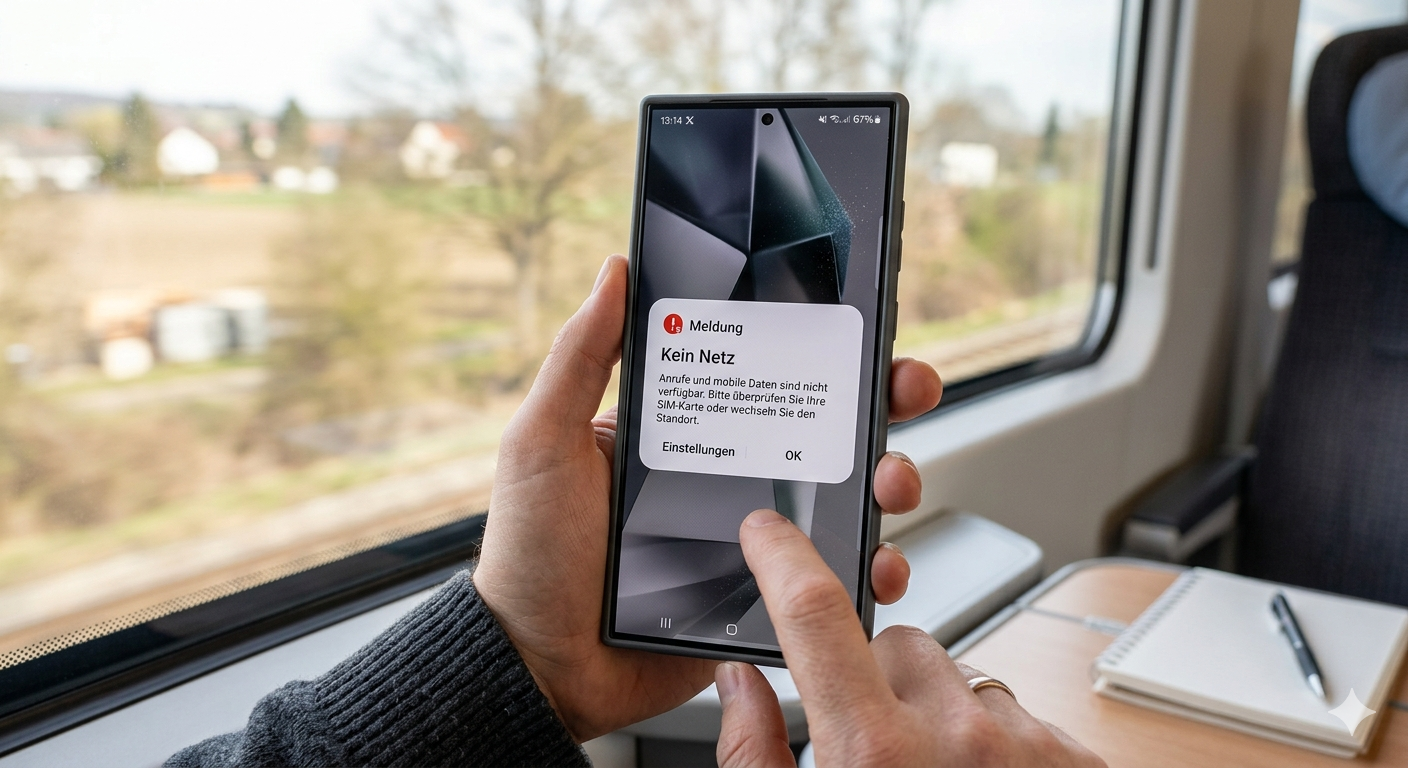 Samsung Smartphone findet kein Netz oder hat schlechten Empfang – so behebt man die Probleme
