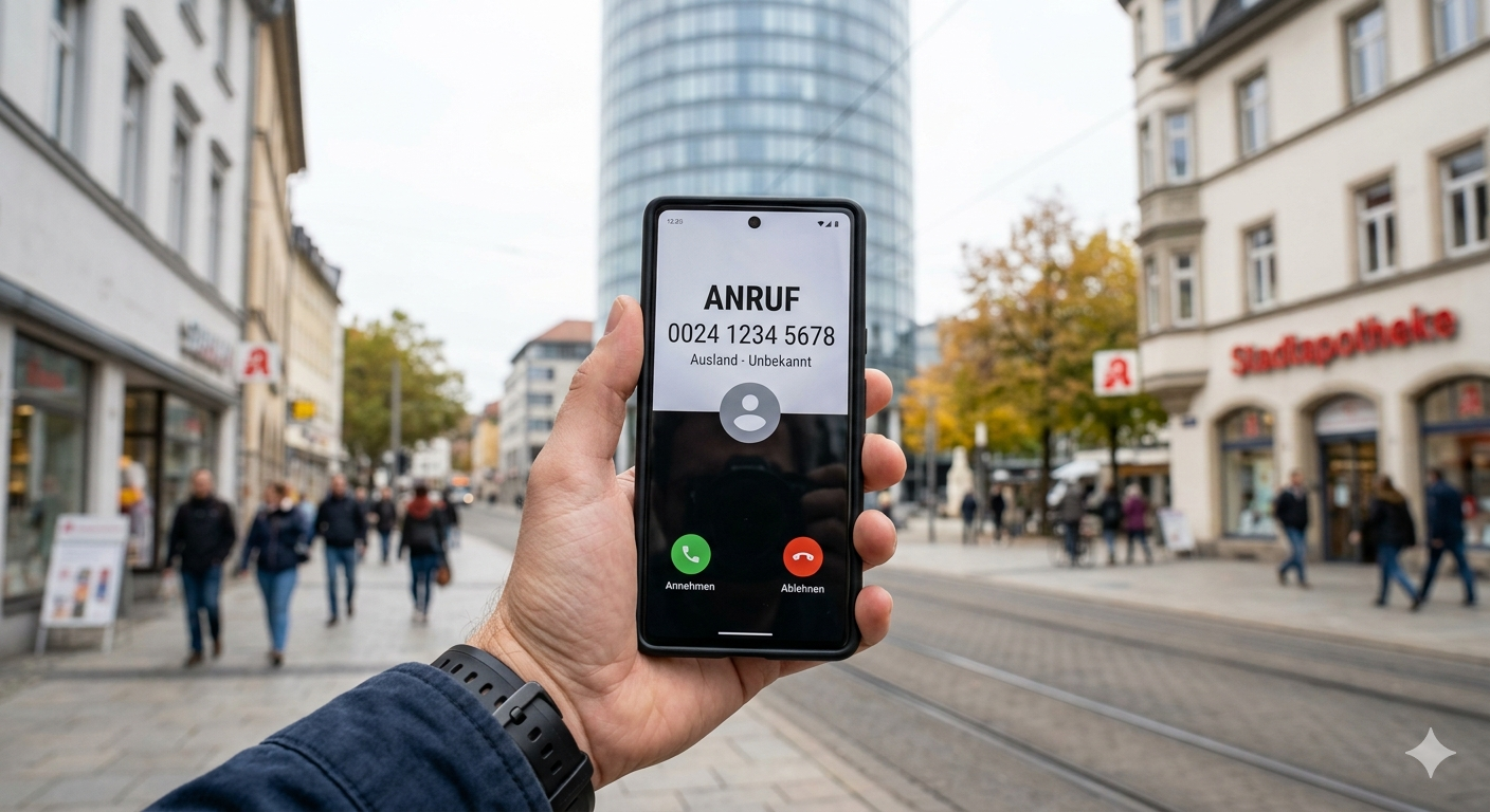 Vorwahl +24 und 0024: Sollte man Anrufe entgegen nehmen?