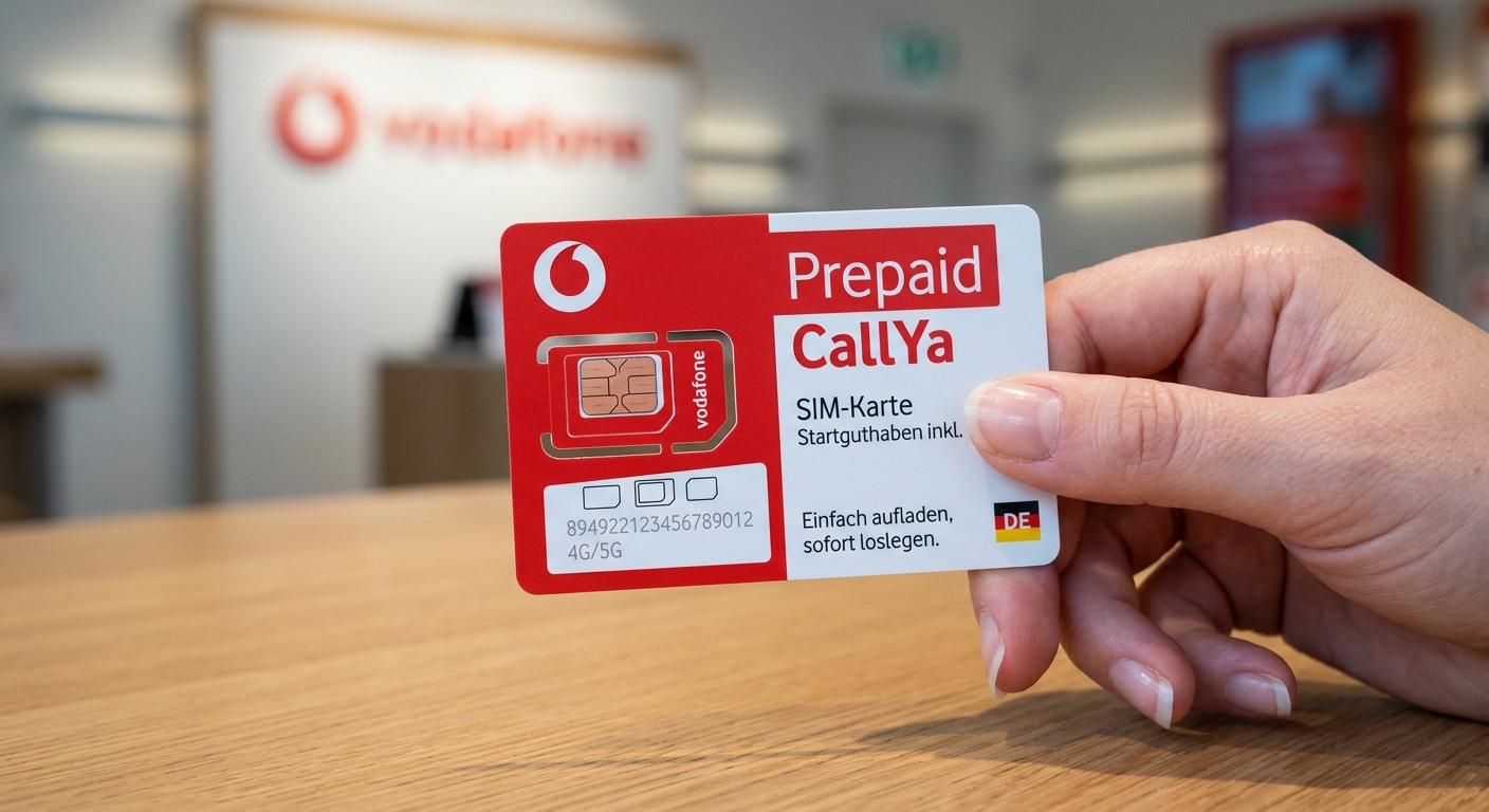 Callya Freikarte: Alles zum Netz der Vodafone Freikarte